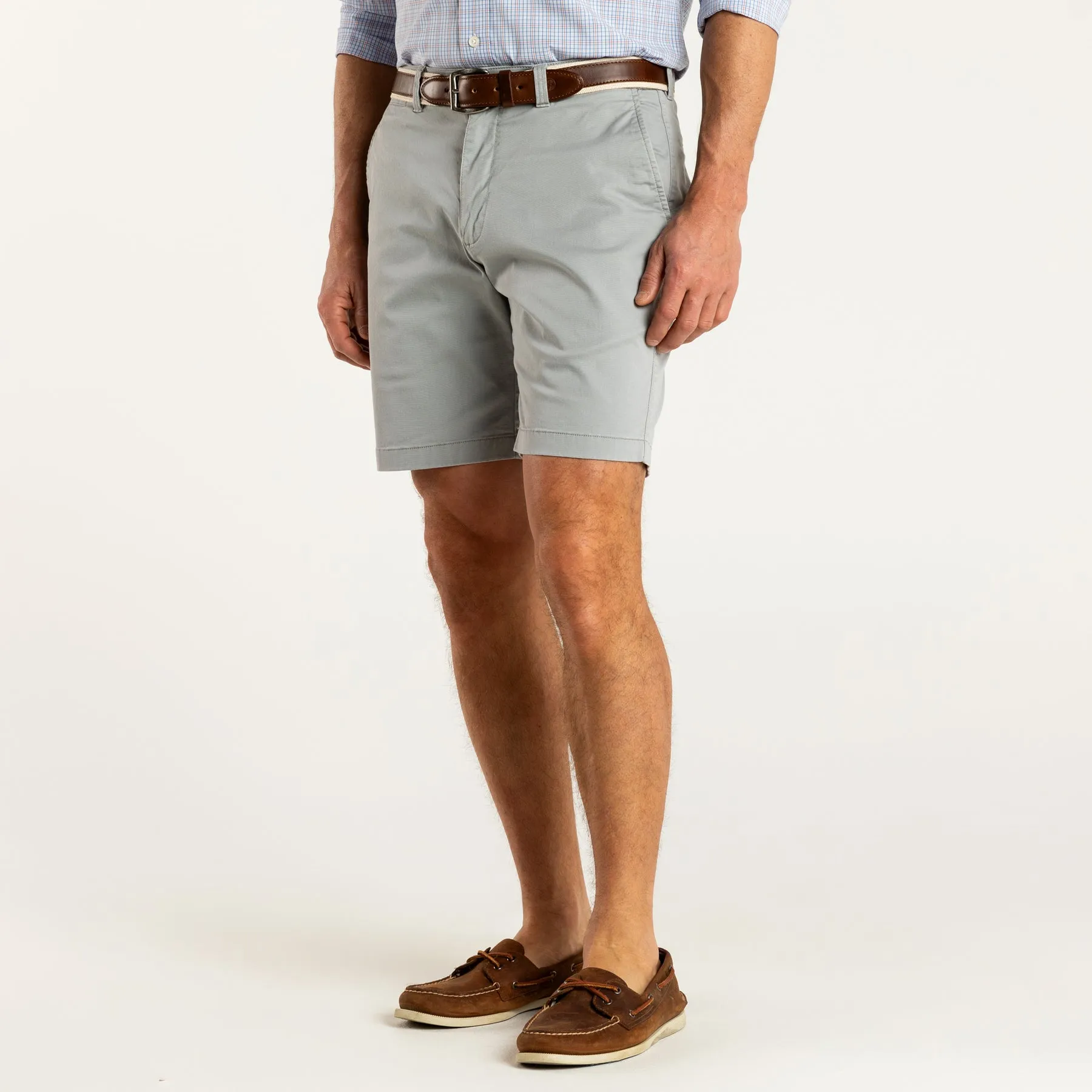 9 Gold School Chino Short - Limestone Gray