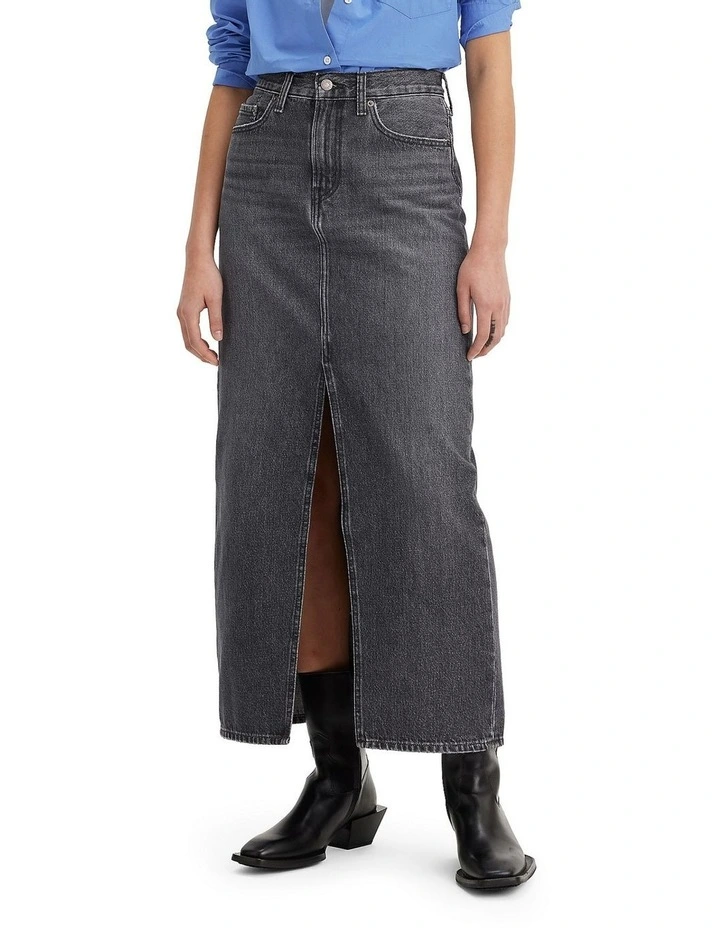 Ankle Column Skirt in Adventure Seeker