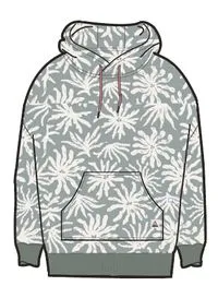 Arame Bio-Baumwoll Hoodie - Seegras/Pistazie