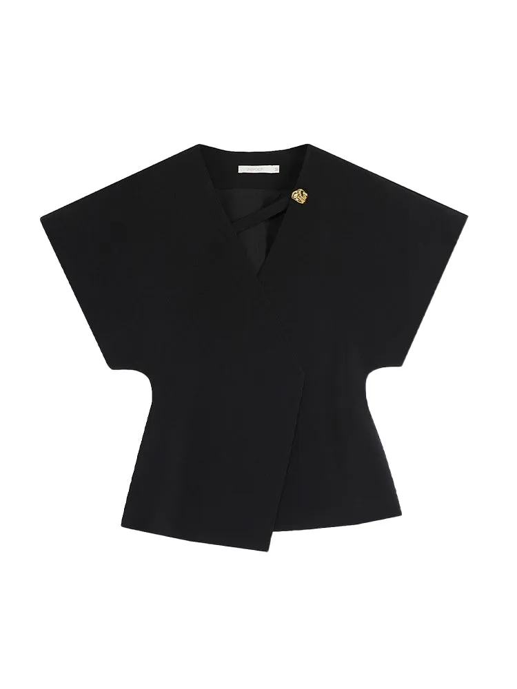 Asymmetry Nichi Flare Classy Blouse