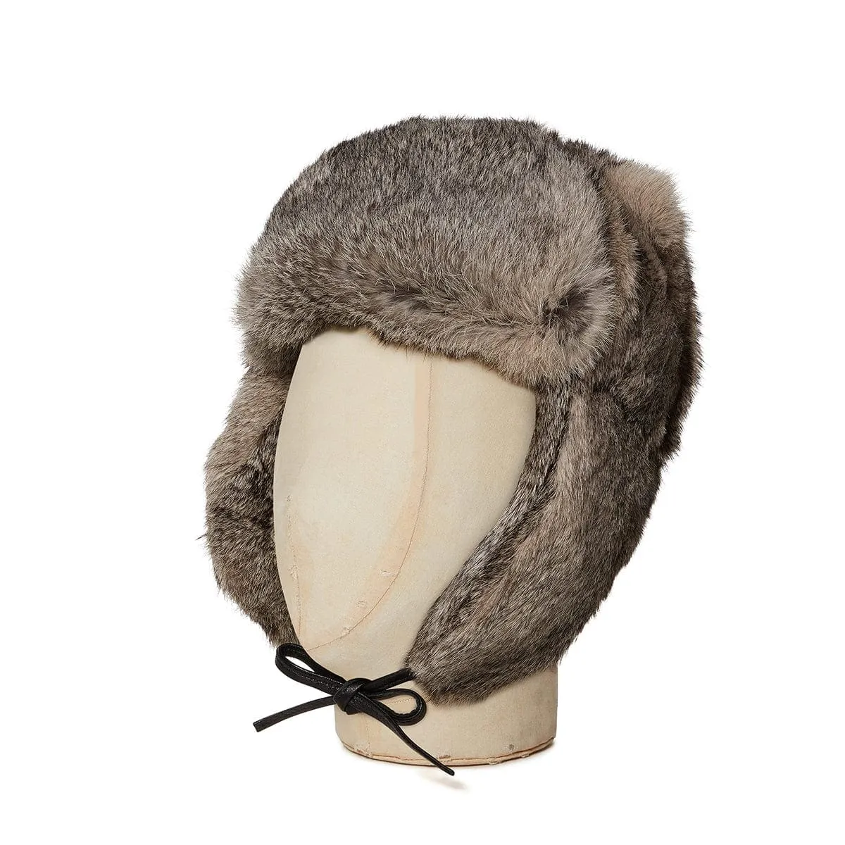 Black Trapper Hat