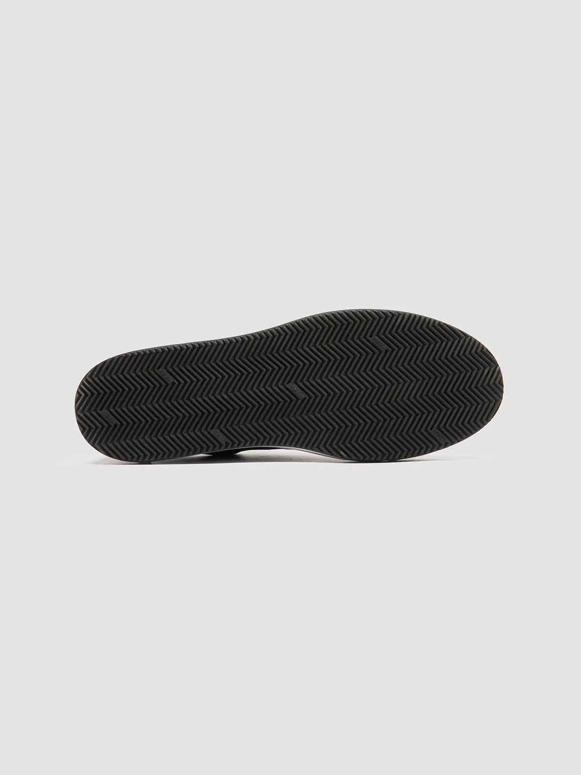 DUB 001 - Grey Leather and Suede Slip On Sneakers