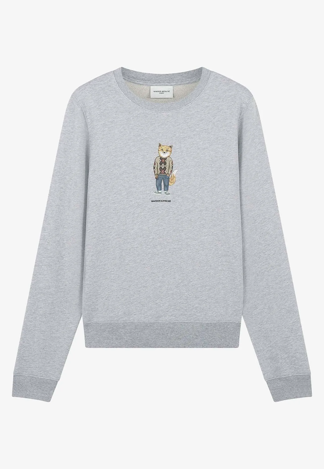 Fox Print Sweatshirt
