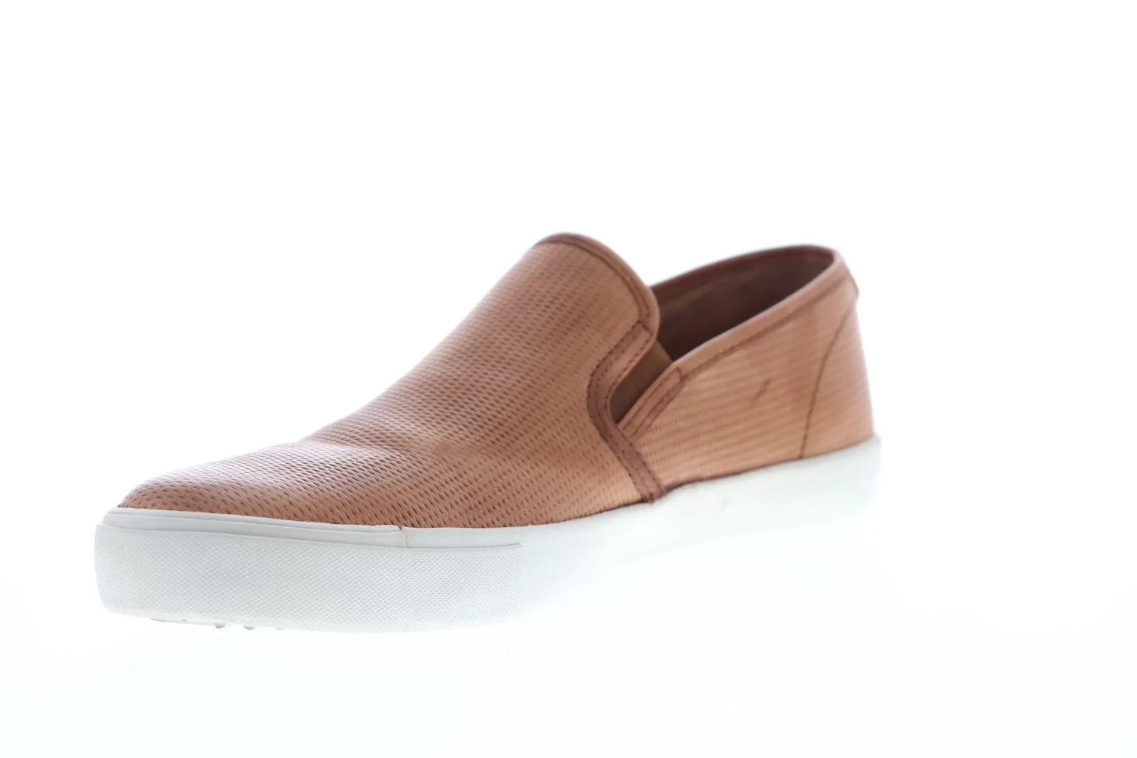 Frye Brett Perf Slip On 80498 Mens Brown Leather Lifestyle Sneakers Shoes