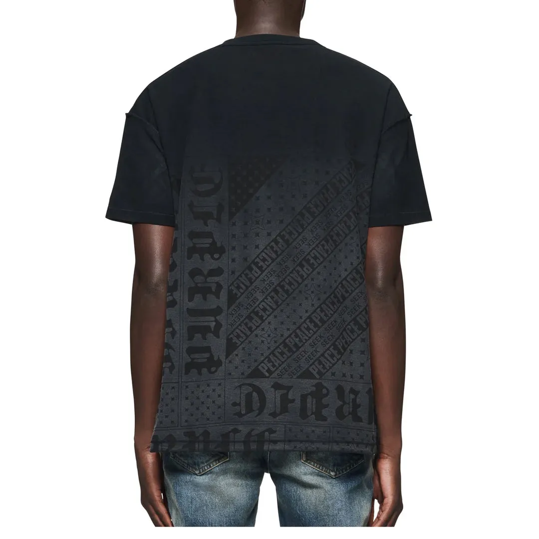 INSIDE OUT TEE FLAG BANDANA BLACK BEAUTY