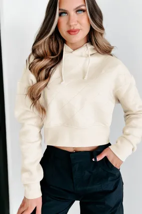 Kyla Quilted Hoodie (Cream)