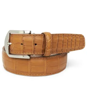 LEN Belt American Alligator 40MM Caramel STK