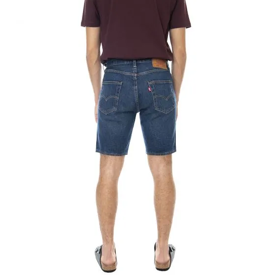 Levis 501 Hemmed Denim Fire Goin' Short Jeans Shorts