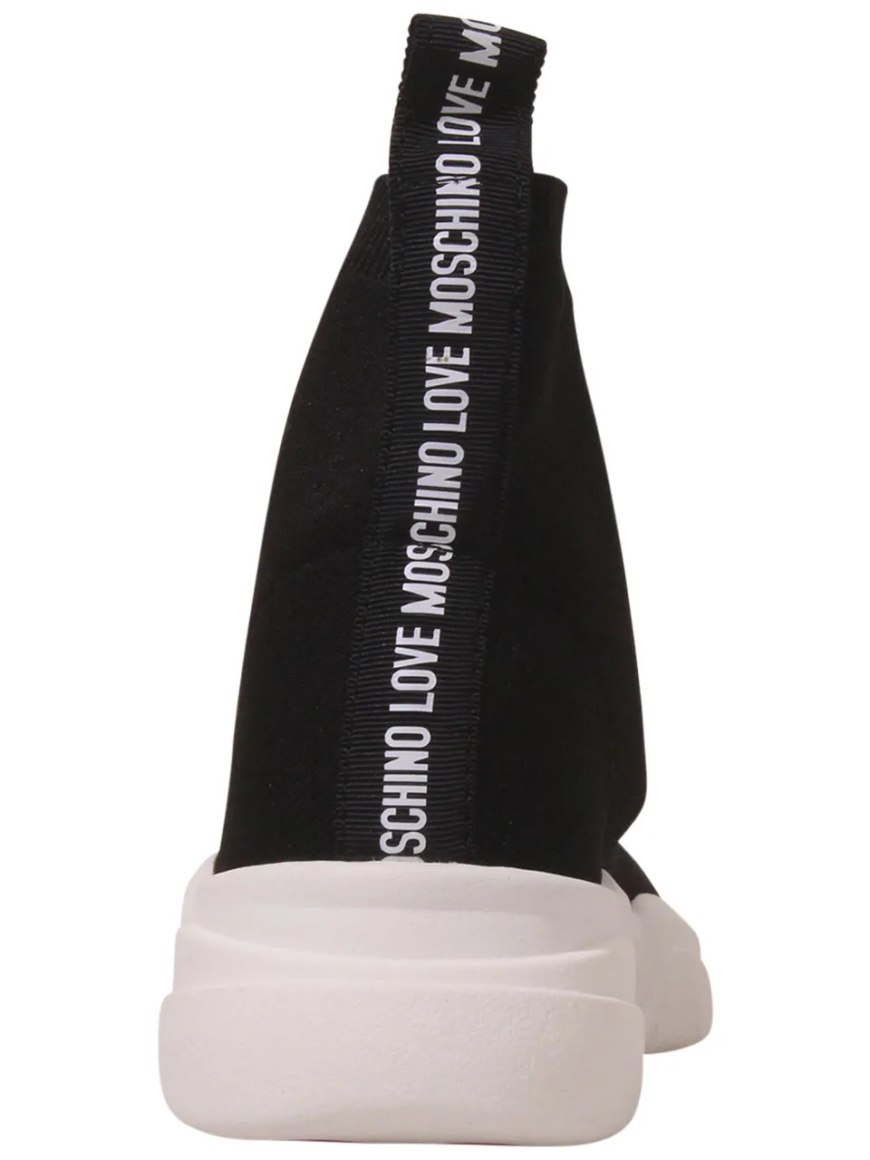 Love Moschino Women's Sneakers High Top Trainers Black Sz: 6