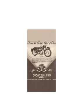 Matchless Clubman Large Scarf, neutral