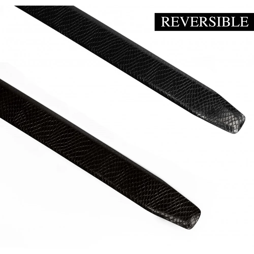 Men's Reversible Italian Leather Belt (LC1Z003)