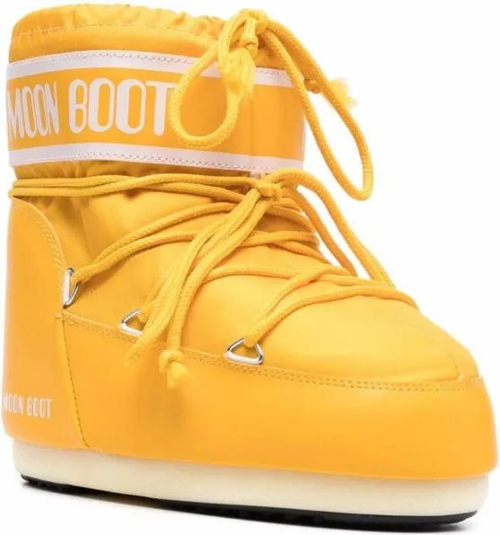 Moon Boot Icon low snow boots Yellow