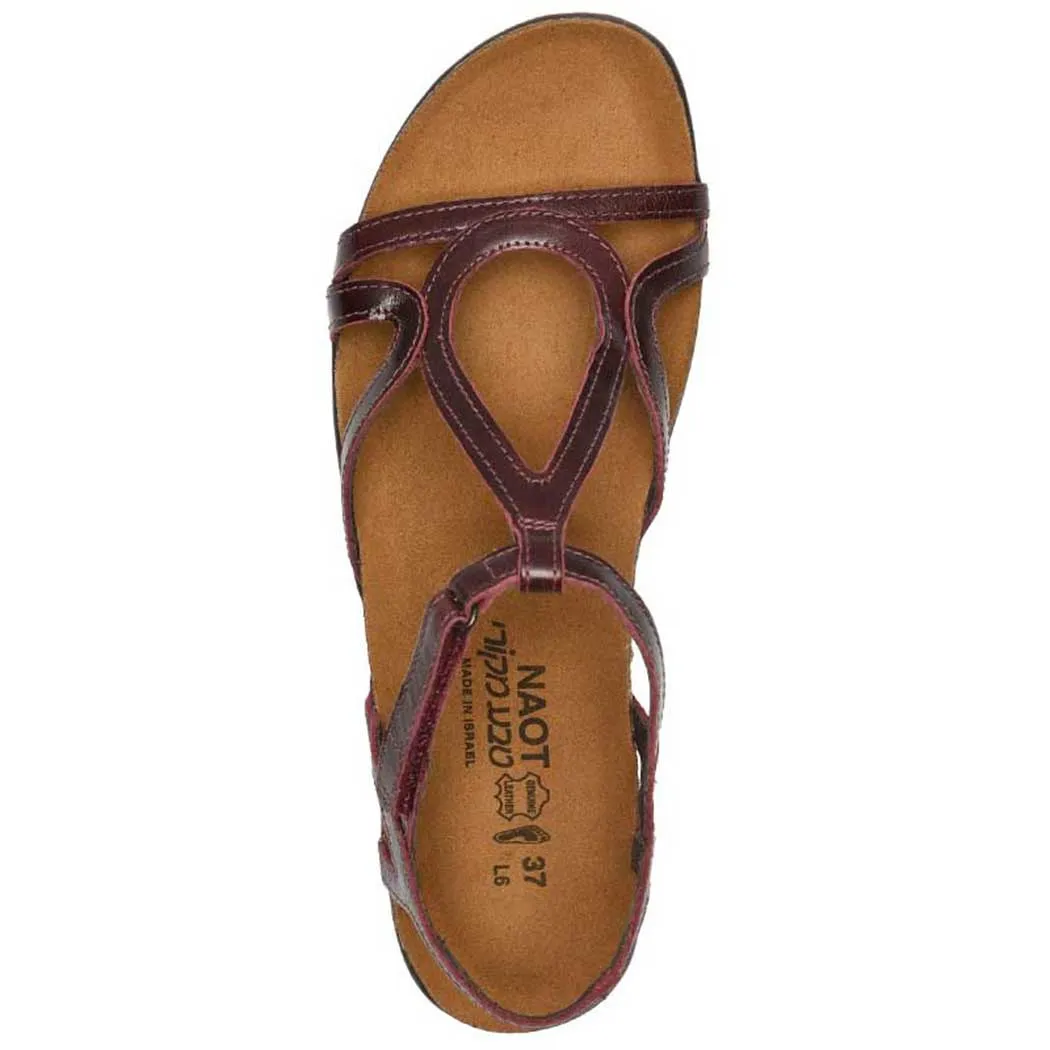 Naot Dorith Sandal Bordeaux Leather (Women's)