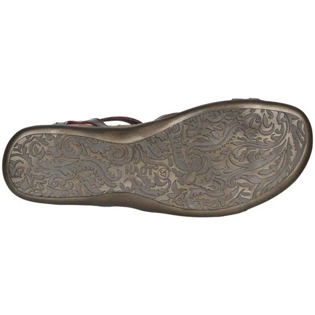 Naot Dorith Sandal Bordeaux Leather (Women's)