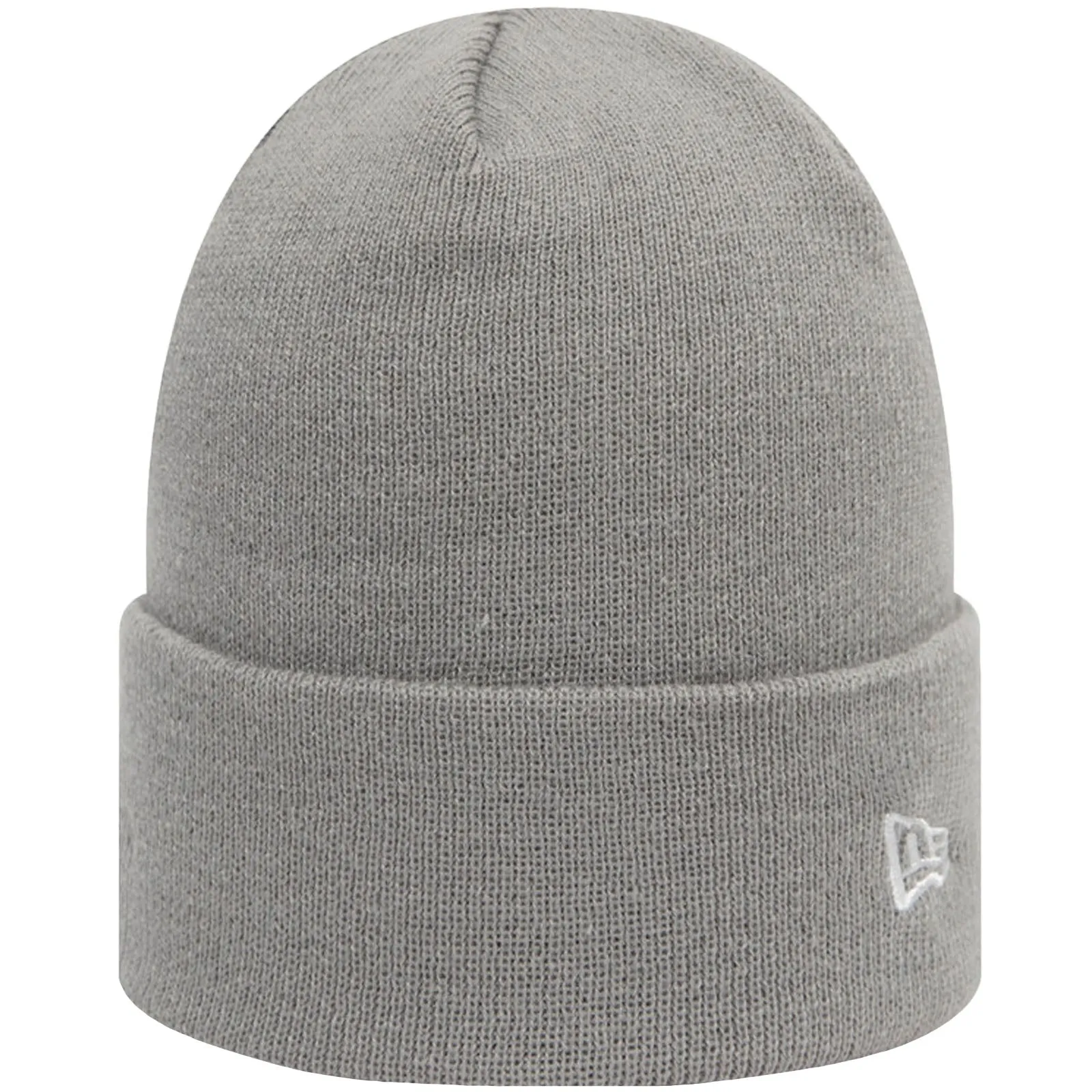 New Era Cuff Beanie Hat - Grey