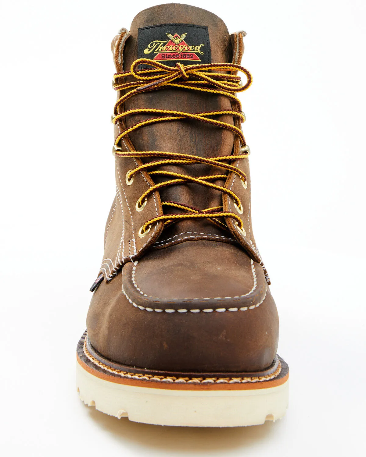 Product Name:  Thorogood Men's American Heritage Classics 6" Made In The USA Work Boots - Steel Toe