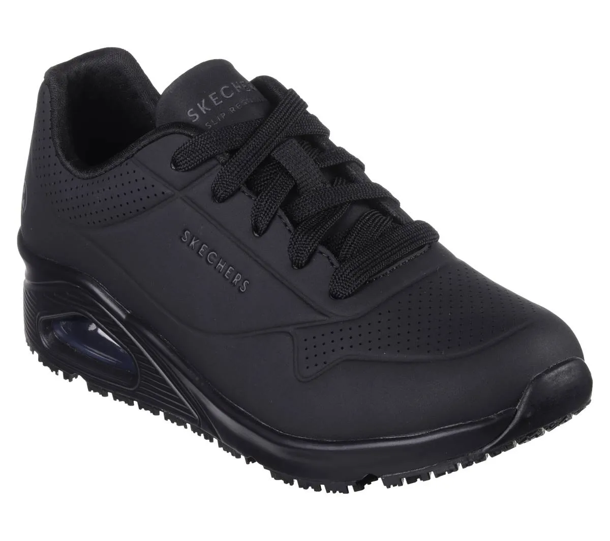 Skechers - Work Uno Slip Resistant 108021ec-30 (black)
