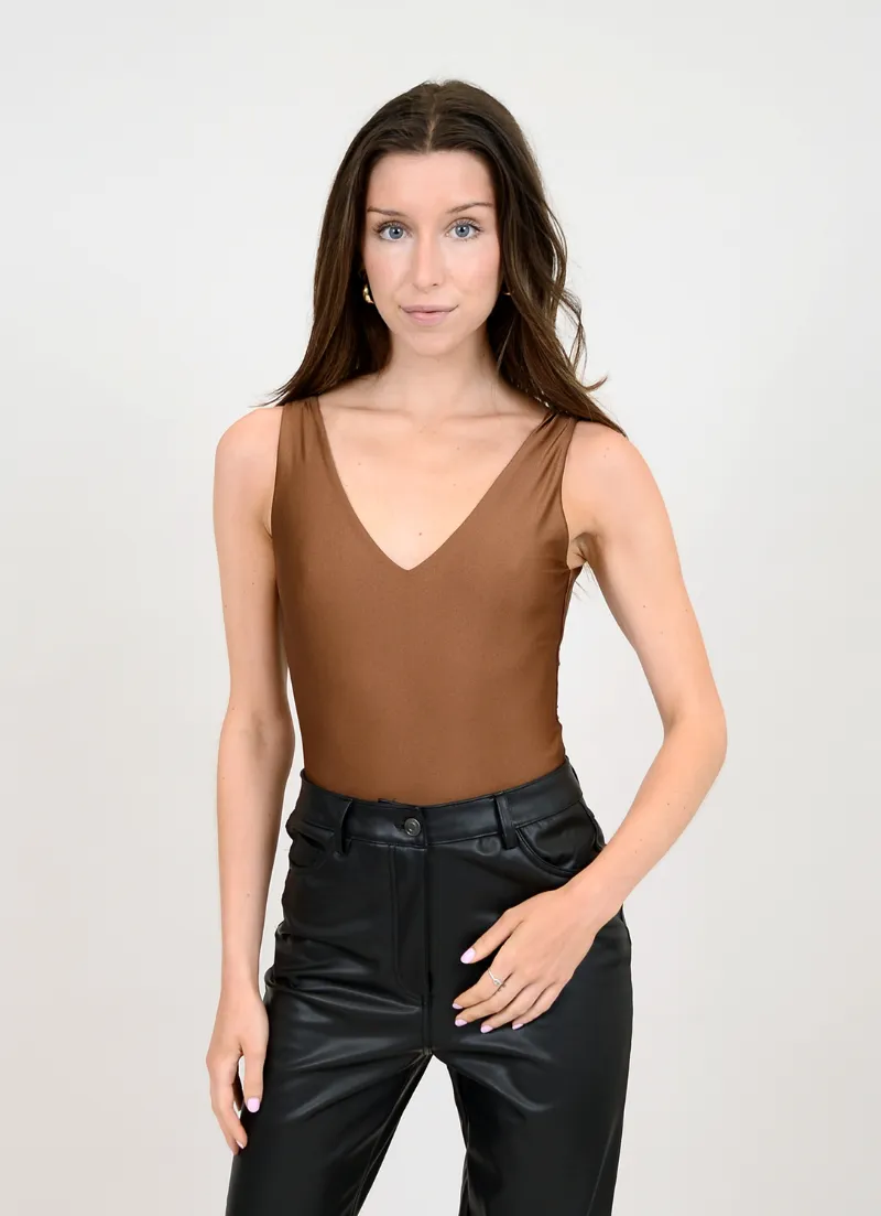 Valentina V-Neck Bodysuit