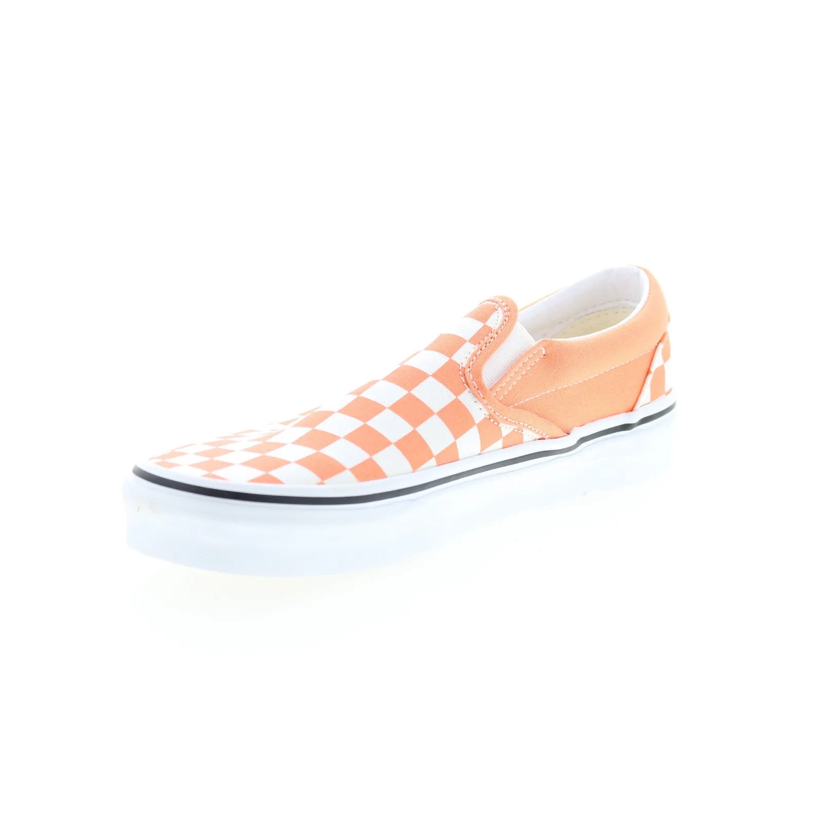 Vans Classic Slip-On VN0A33TB9HL Mens Orange Canvas Lifestyle Sneakers Shoes