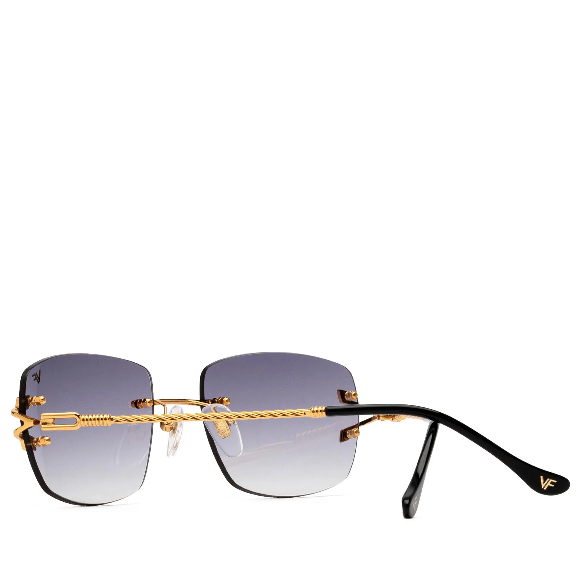 Vintage Frames Bal Harbour Drill Mount - Asphalt Gradient